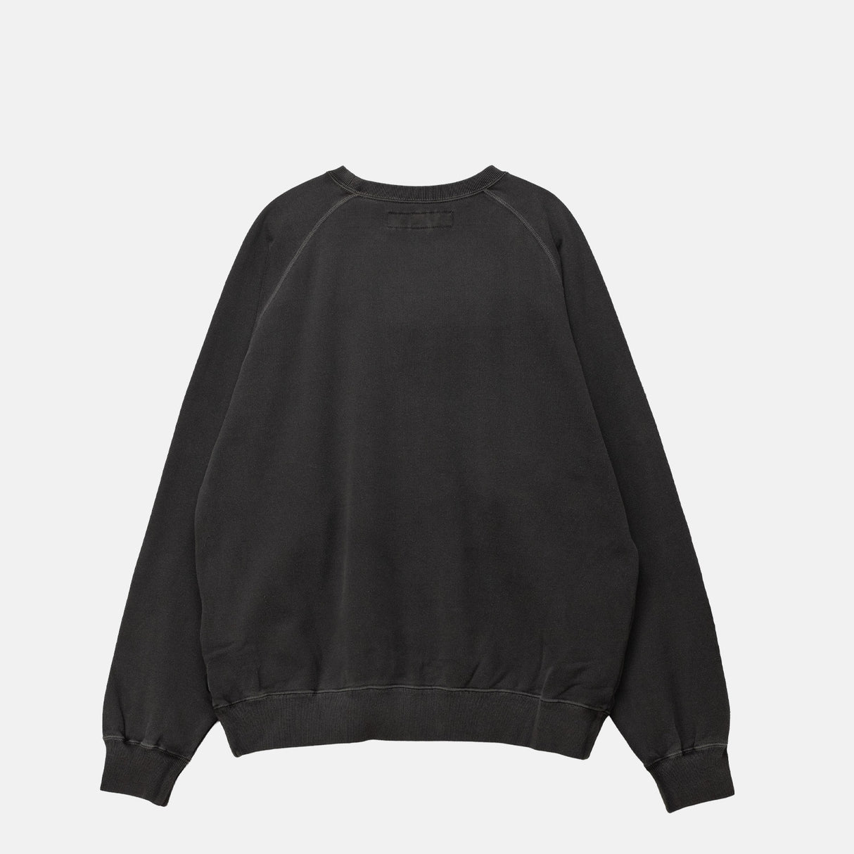 PIGMENT DYED SWEATSHIRT, Black