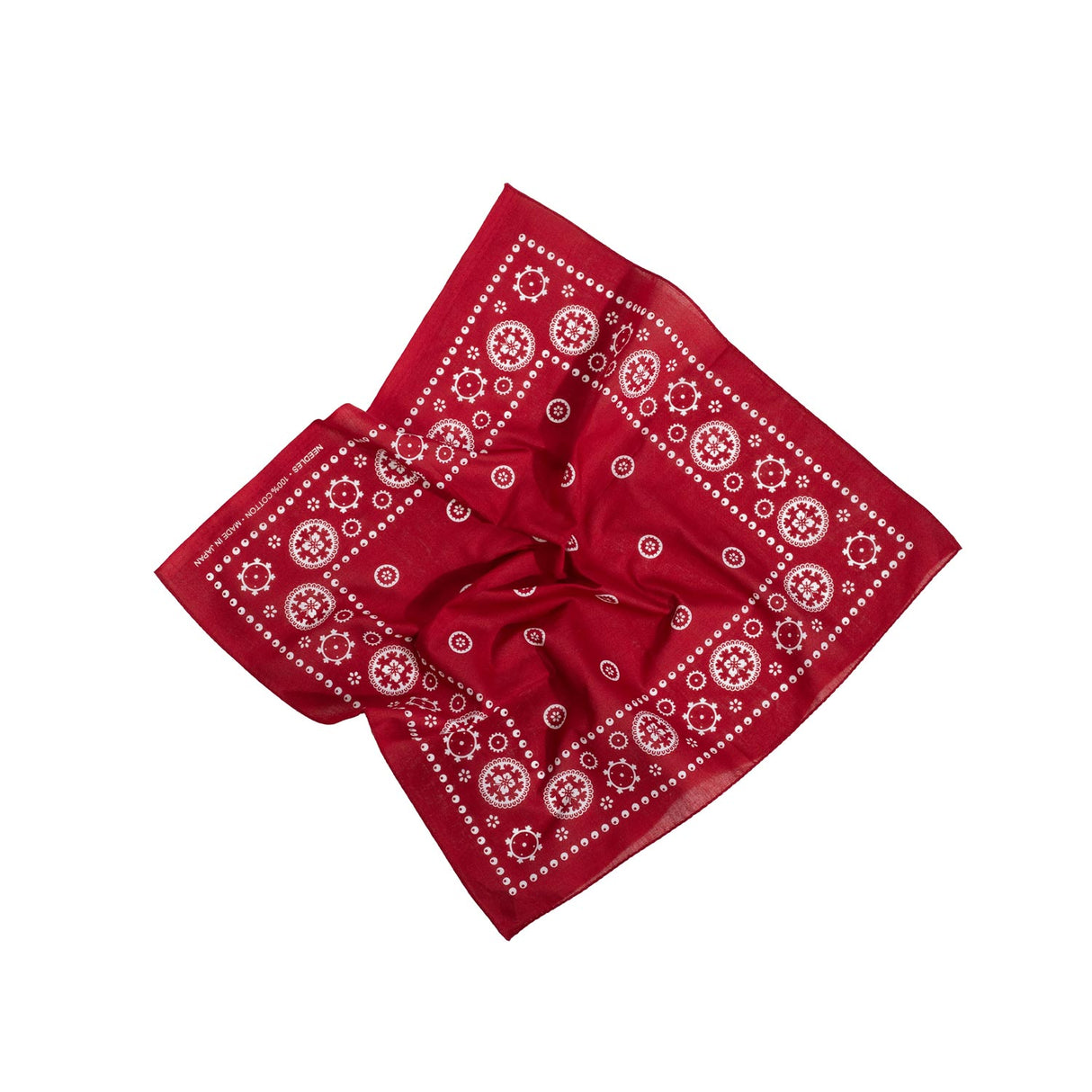 Needles BANDANA SQUARE, Red