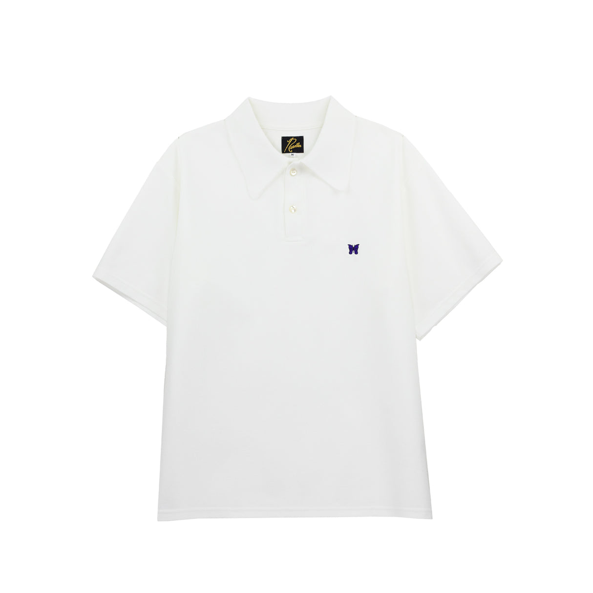 Needles S/S POLO SHIRT, White