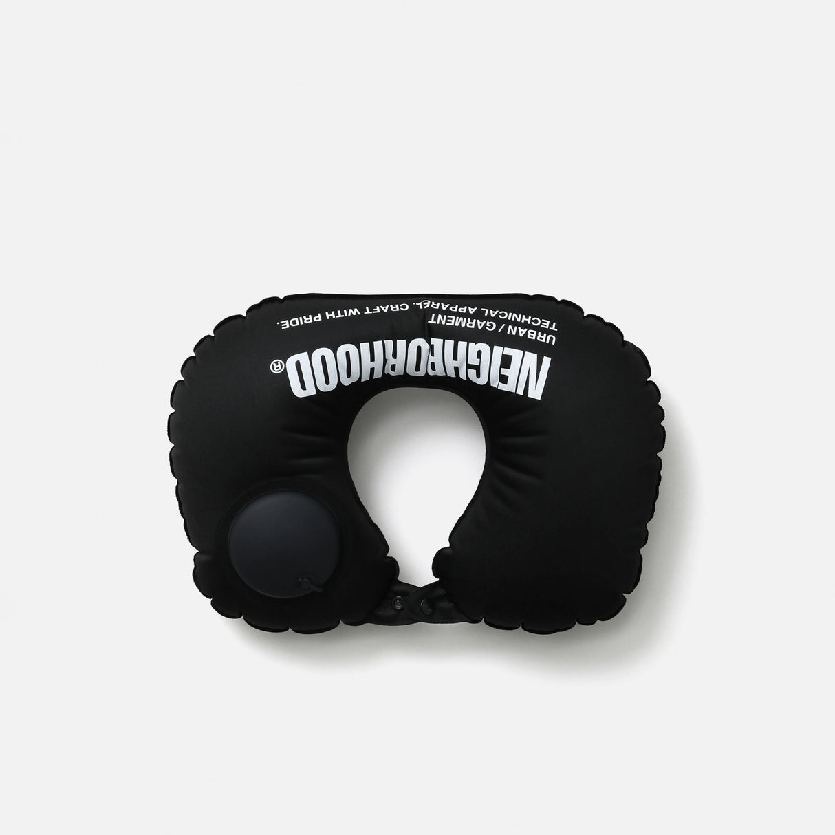 Neighborhood AIR NECK PILLOW, Black