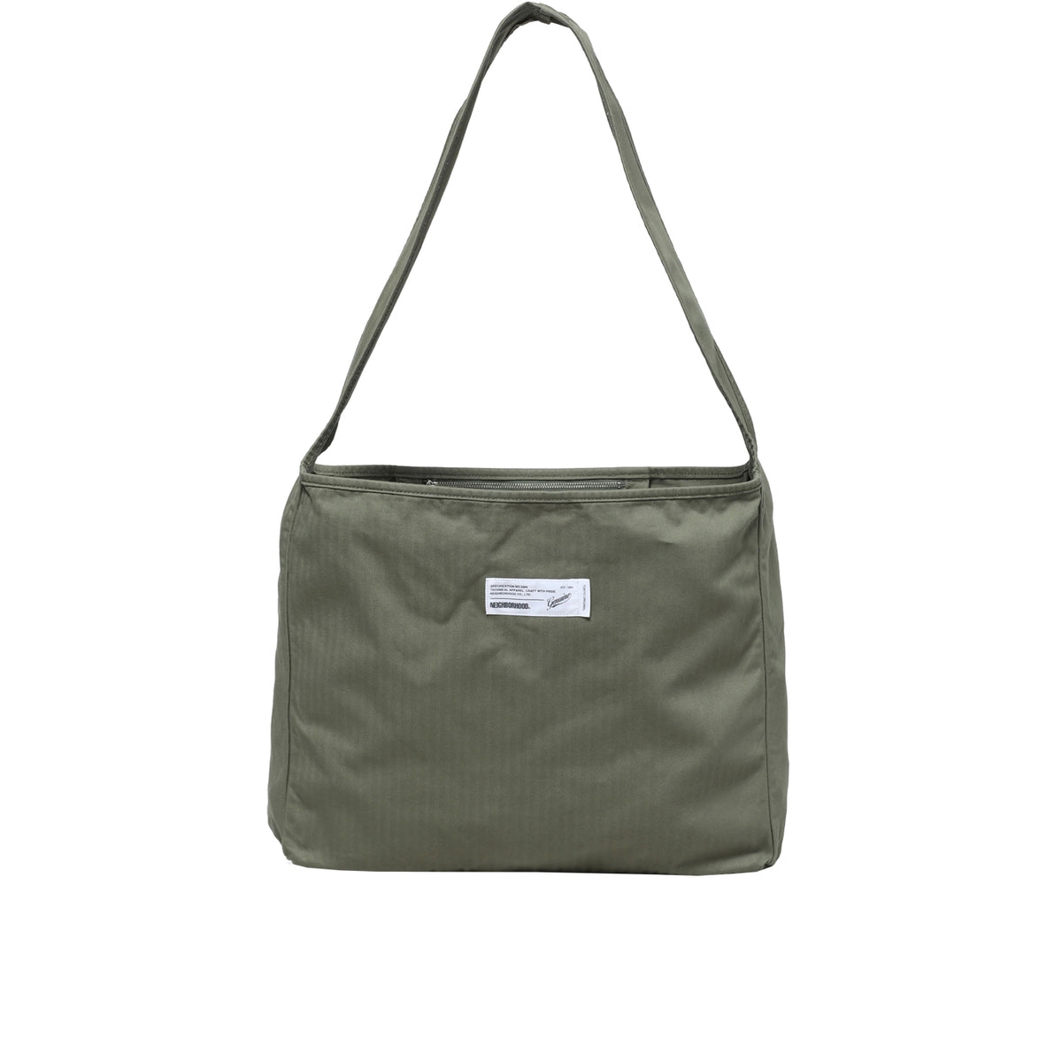 Neighborhood HBT NEWSPAPER BAG, Olive Drab
