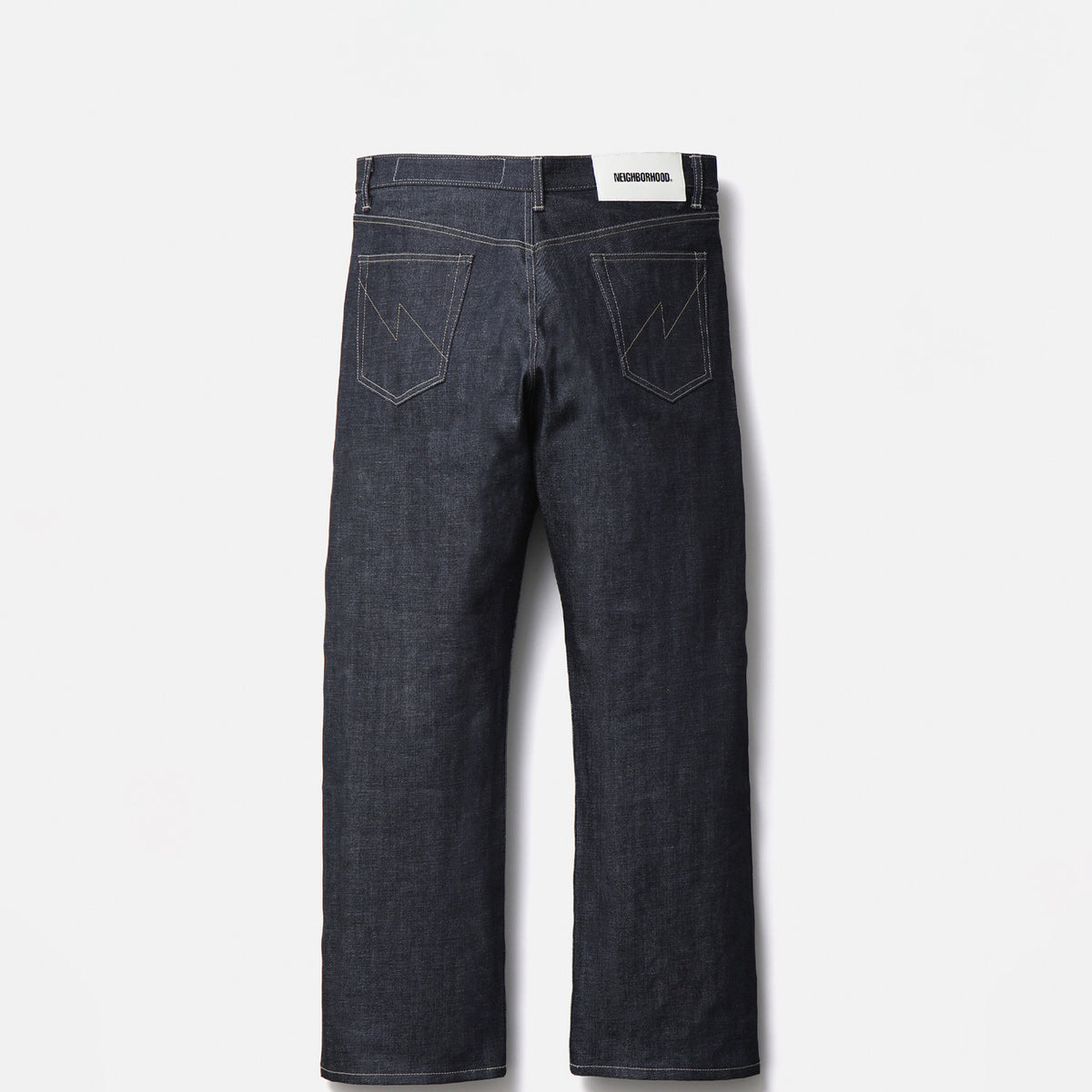 Neighborhood RIGID DENIM FULL CUT PANTS, Indigo