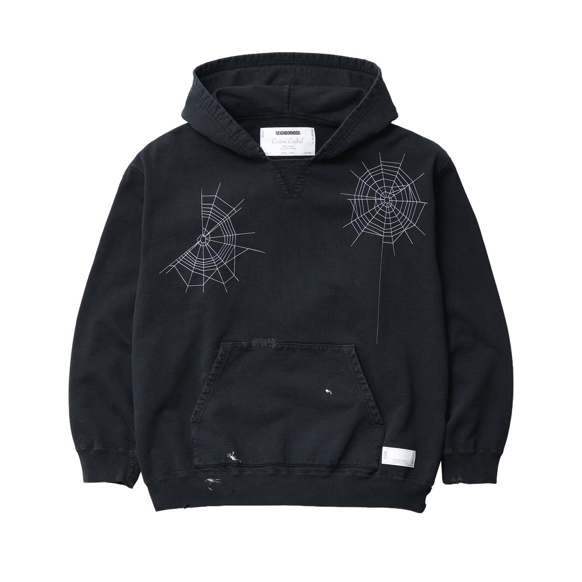 Neighborhood SAVAGE SWEAT HOODIE, Black
