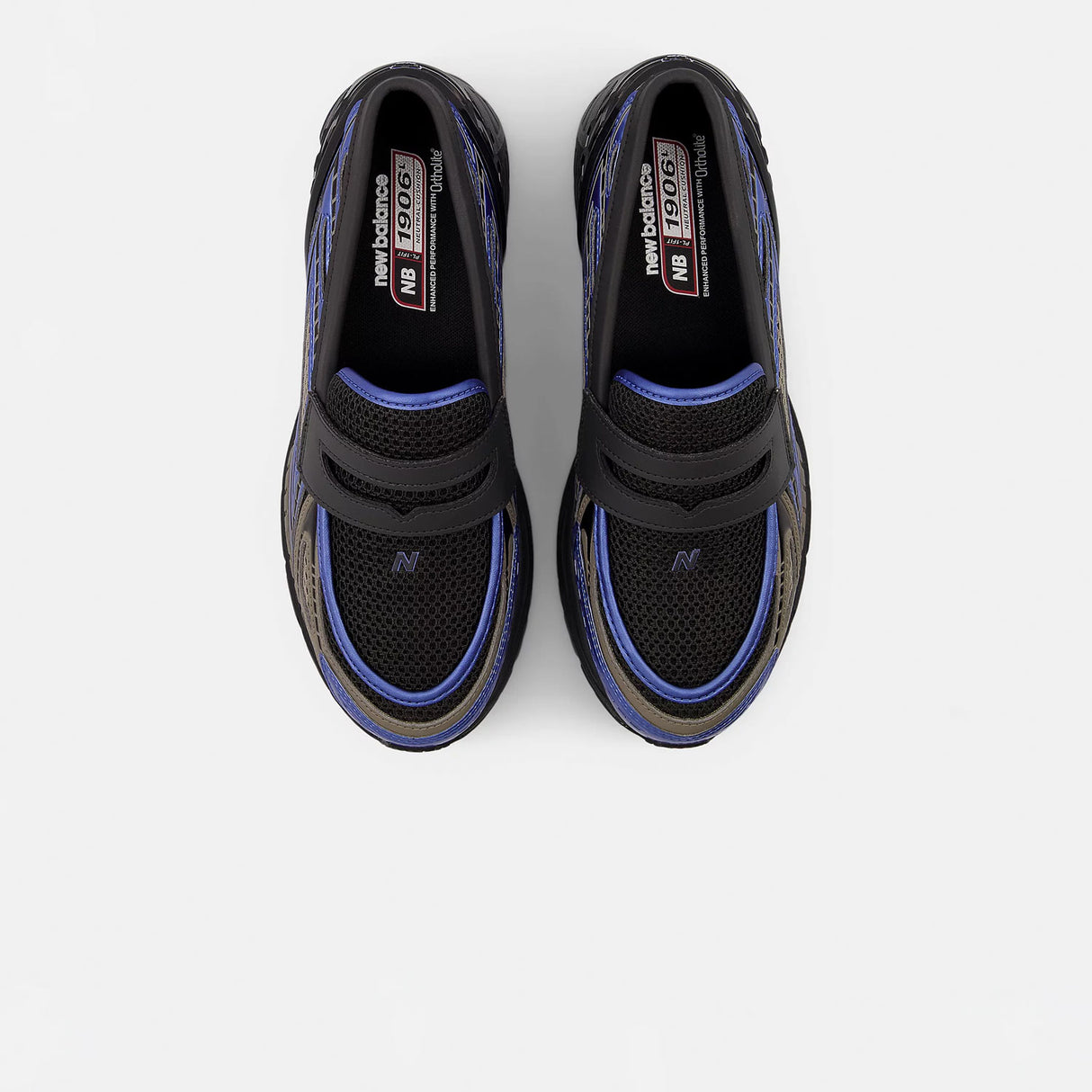 New Balance U1906LAR, Black Cement/Blue Gemstone