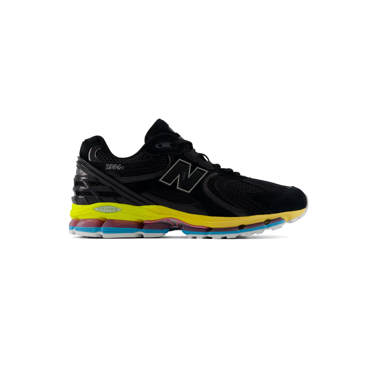 New Balance U19545XS, Black/Black Cement/Clementine