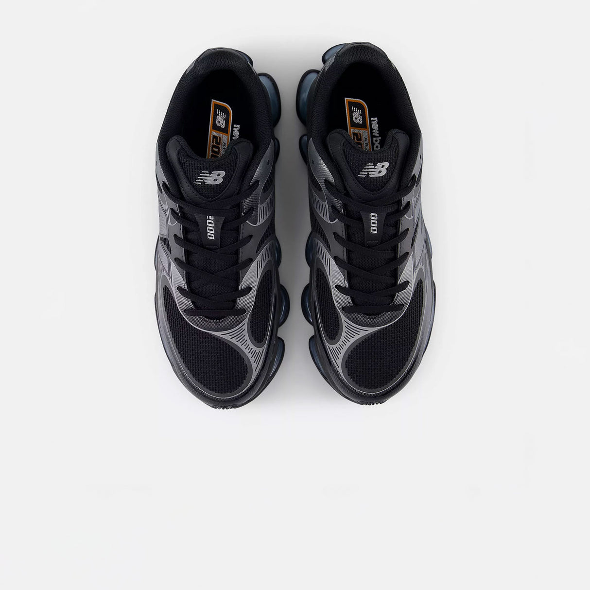 New Balance U2000EA, Black/Dark Silver Metallic/Light Chrome Blue