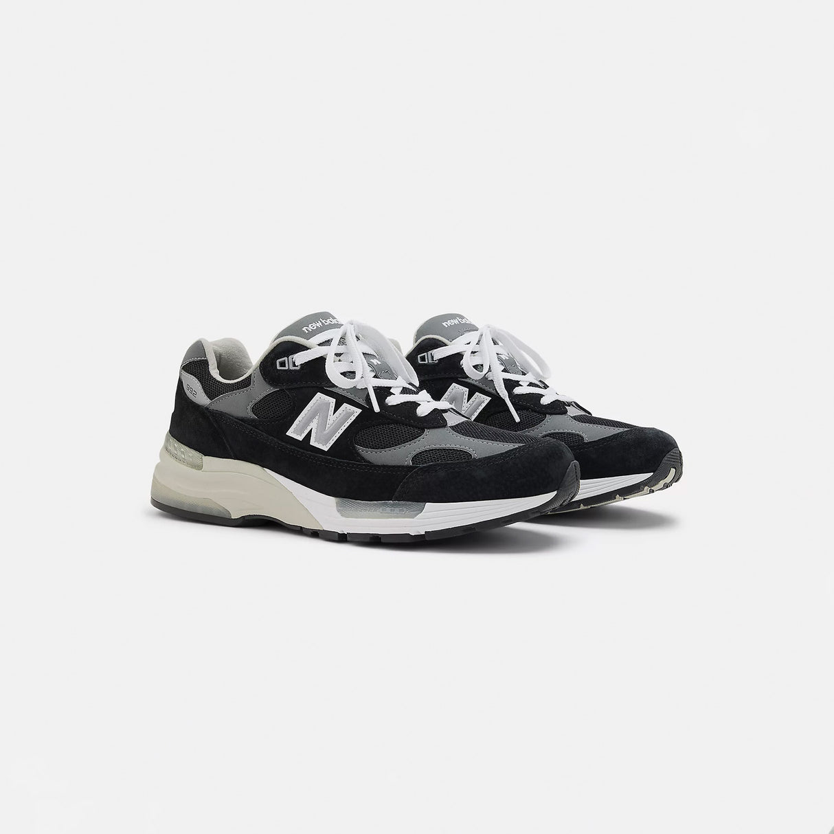 New Balance U992BK MADE IN USA, Black/Grey/Silver Metallic