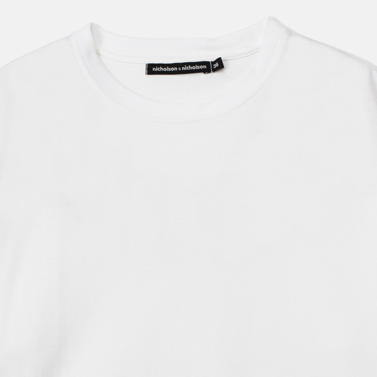 Nicholson & Nicholson HUG T-SHIRT, White