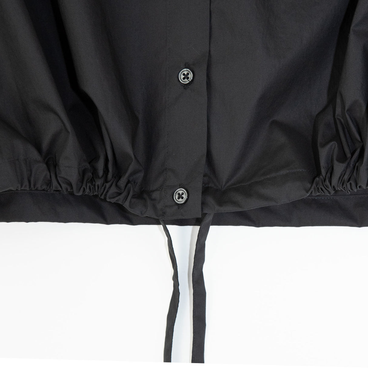 Nicholson & Nicholson LUNA POPLIN TOP, Black