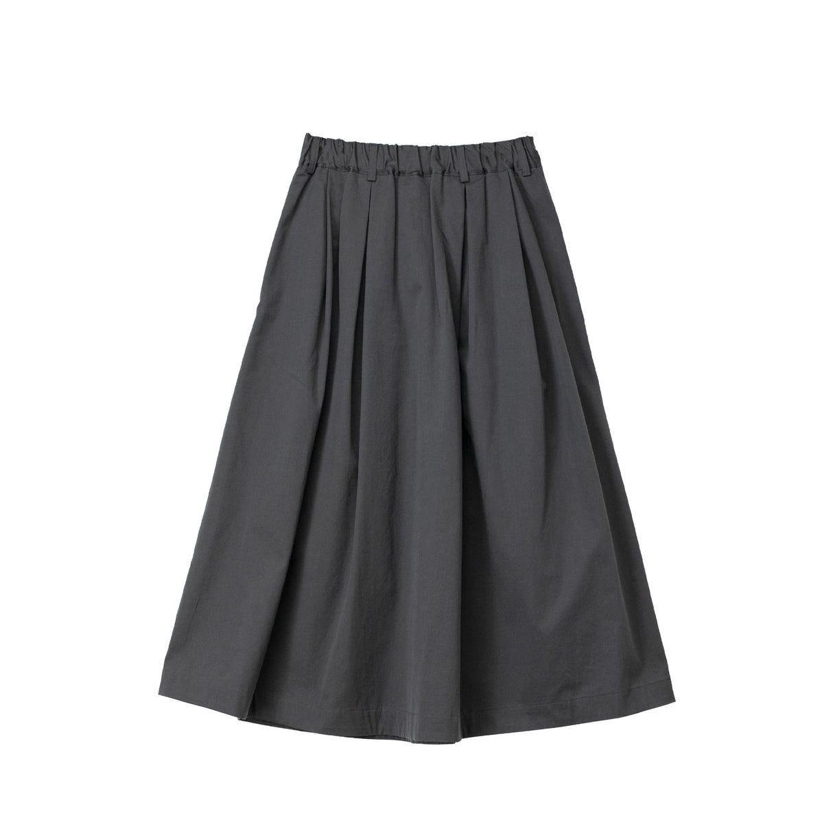 Gray skirt on a white background