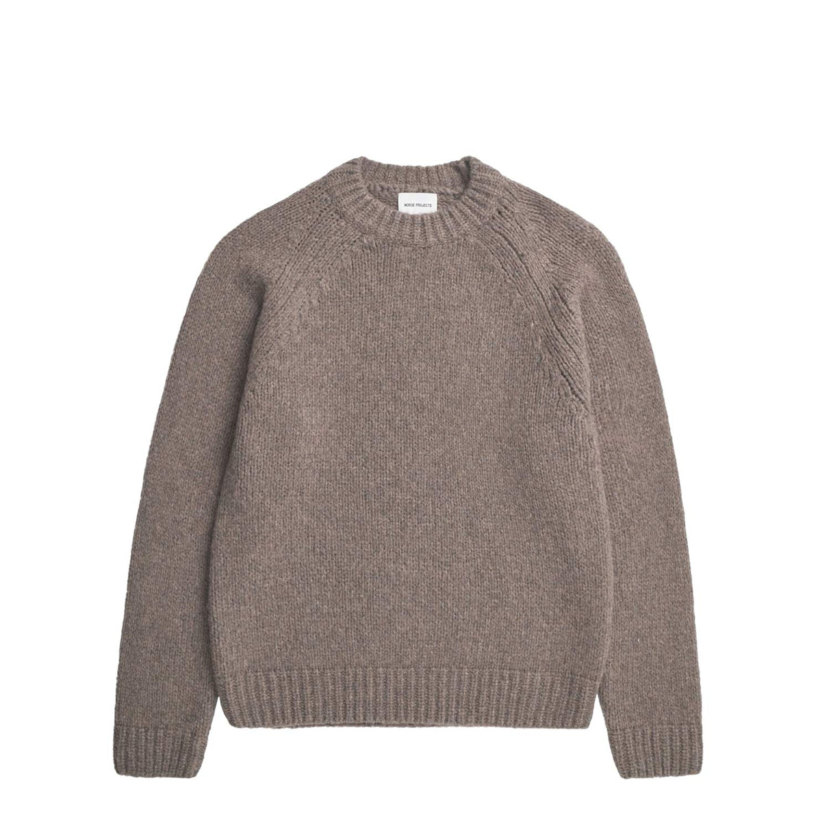 Norse Projects BIRGER WOOL RAGLAN, Walnut