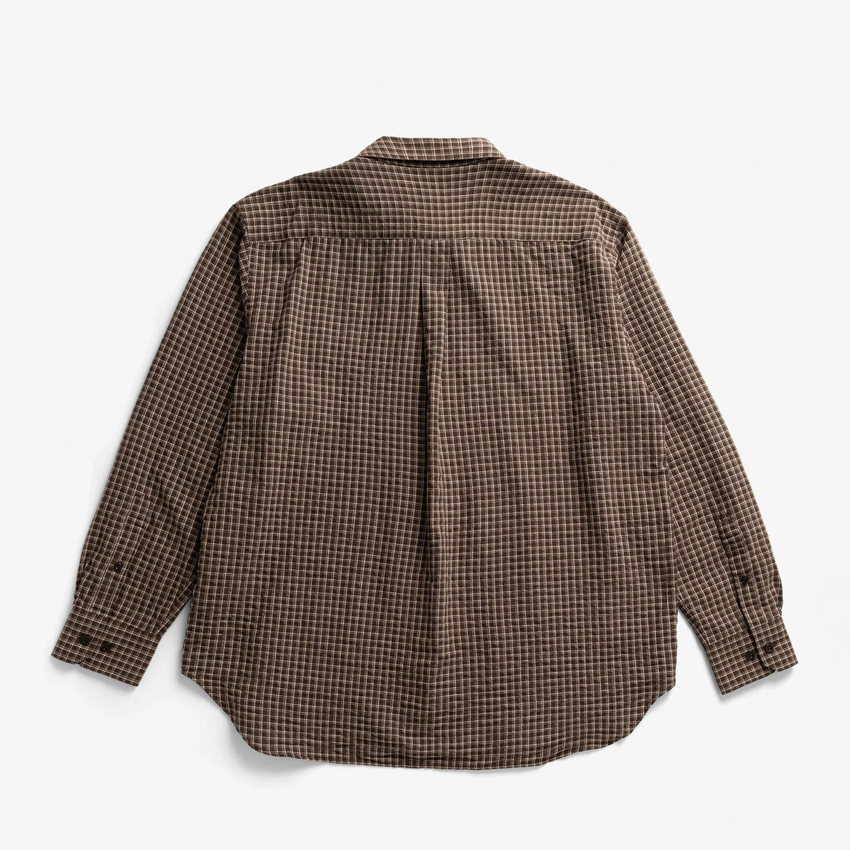 Norse Projects ESPEVIK OVERSIZED CHECK SHIRT, Delicioso Brown