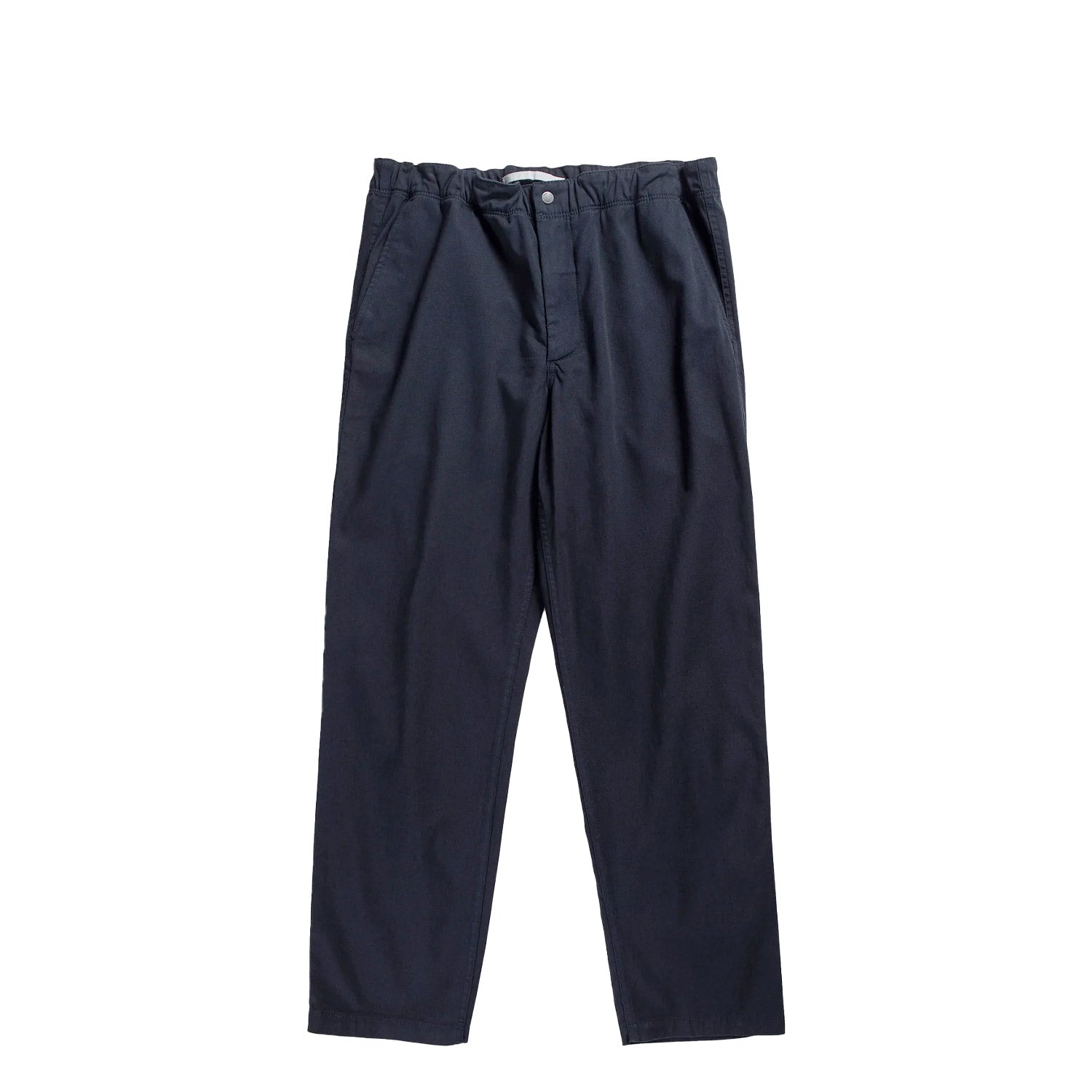 Norse Projects EZRA STRETCH TWILL TROUSER, Dark Navy – Beamhill