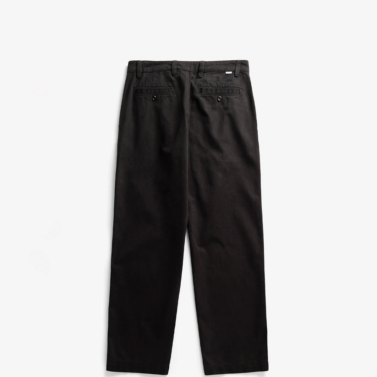 Norse Projects KORSHAVN BROKEN TWILL CHINO, Black