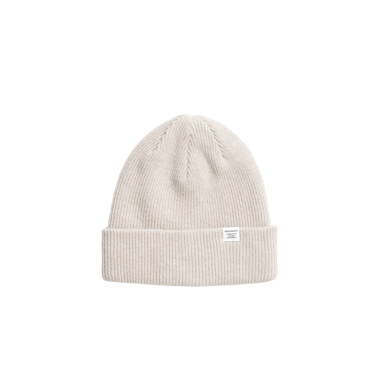 Norse Projects MERINO LAMBSWOOL BEANIE, Oatmeal