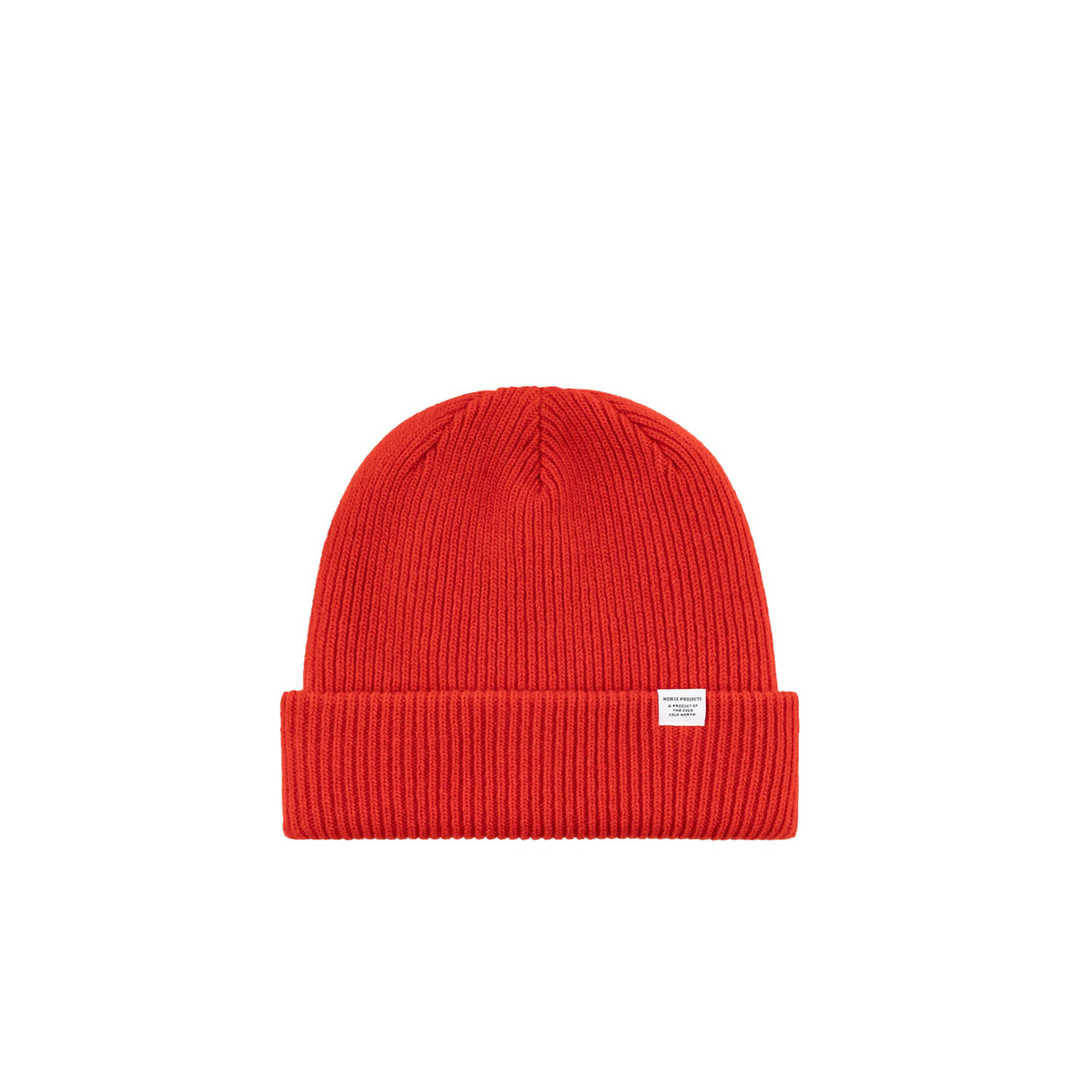 Norse Projects NORSE BEANIE, Coral Red
