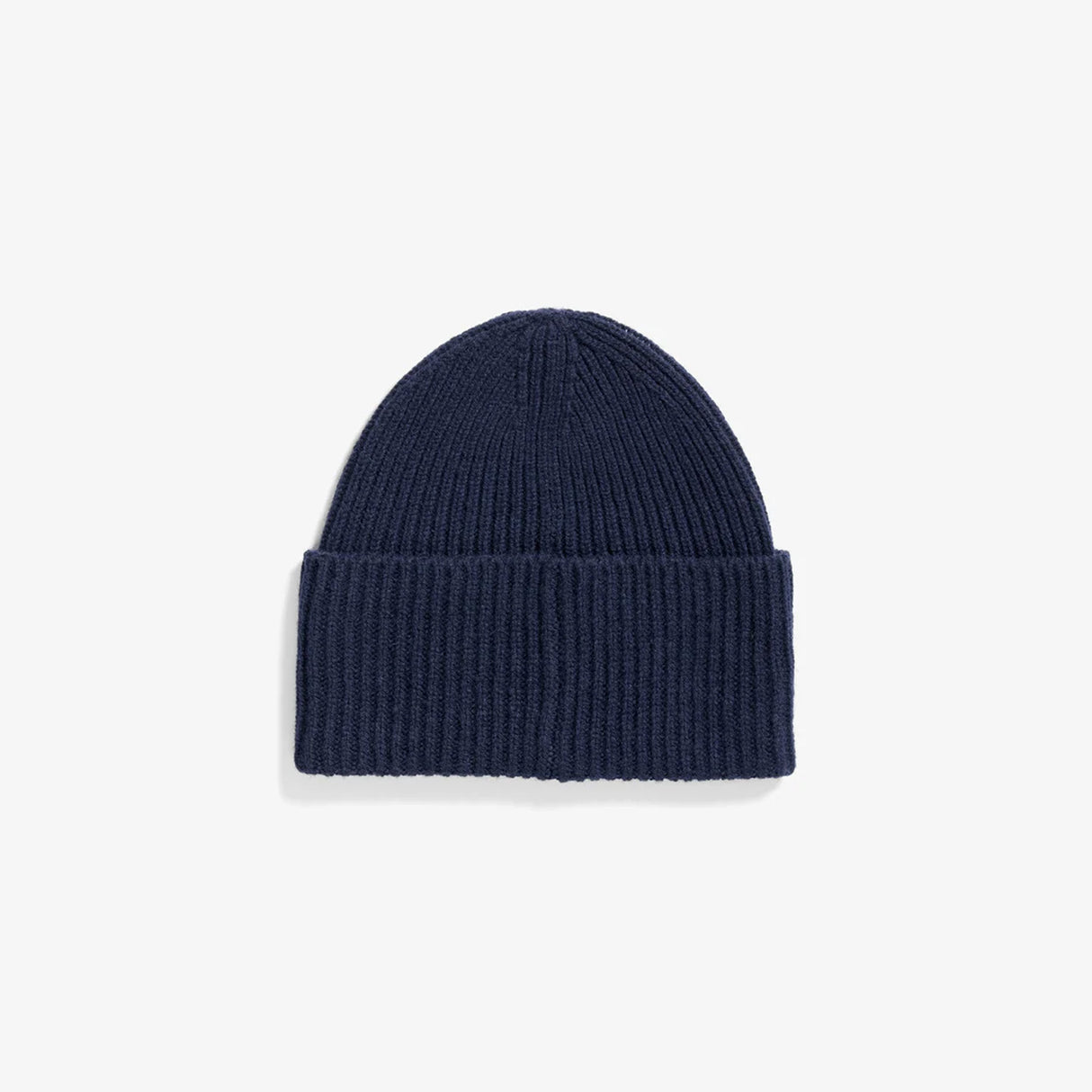 Norse Projects STANDARD MERINO LAMBSWOOL BEANIE, Navy