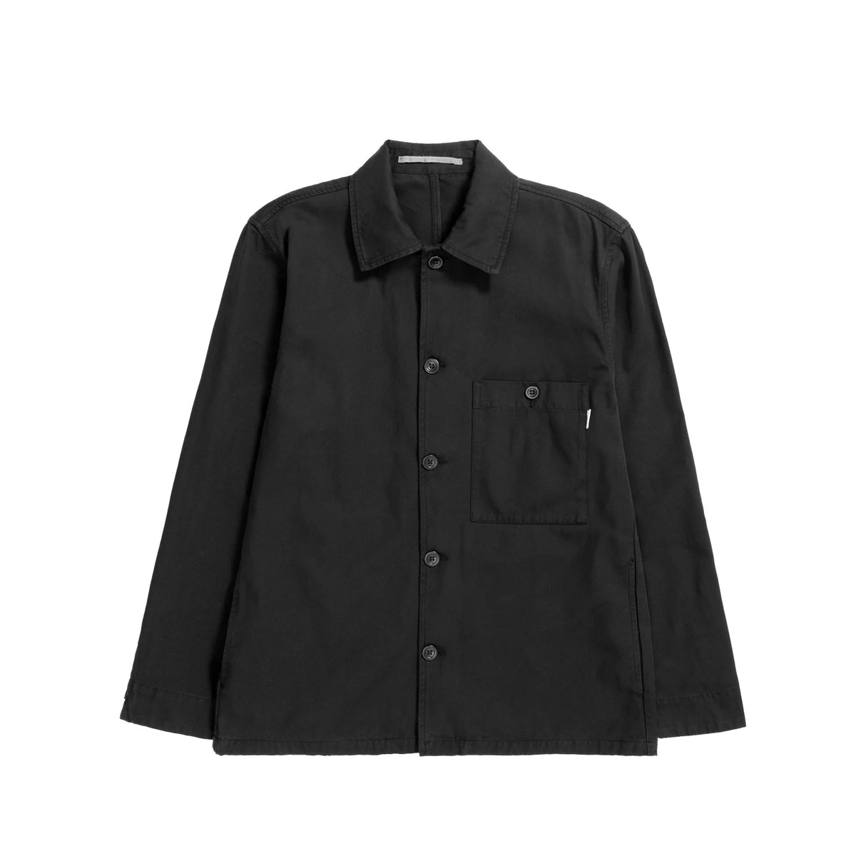Norse Projects STANDARD TWILL OVERSHIRT, Black
