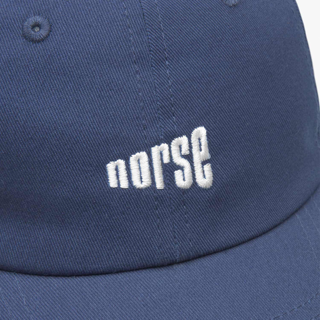 Norse Projects TWILL 6-PANEL CAP, Workwear Blue