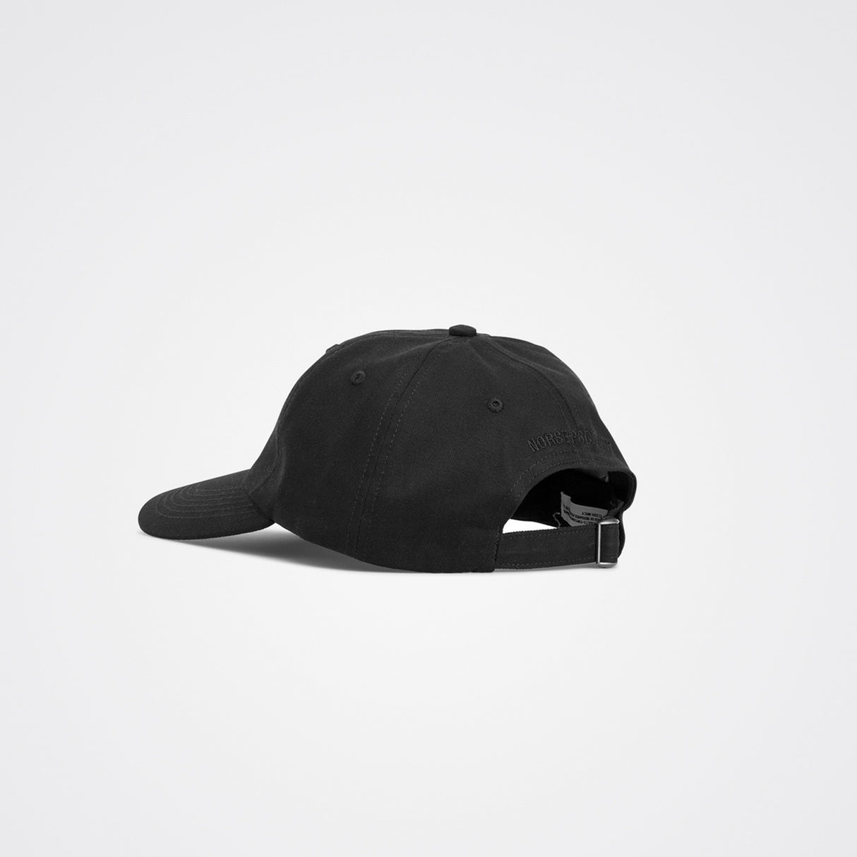 Norse Projects TWILL SPORTS CAP, Black - Image 2
