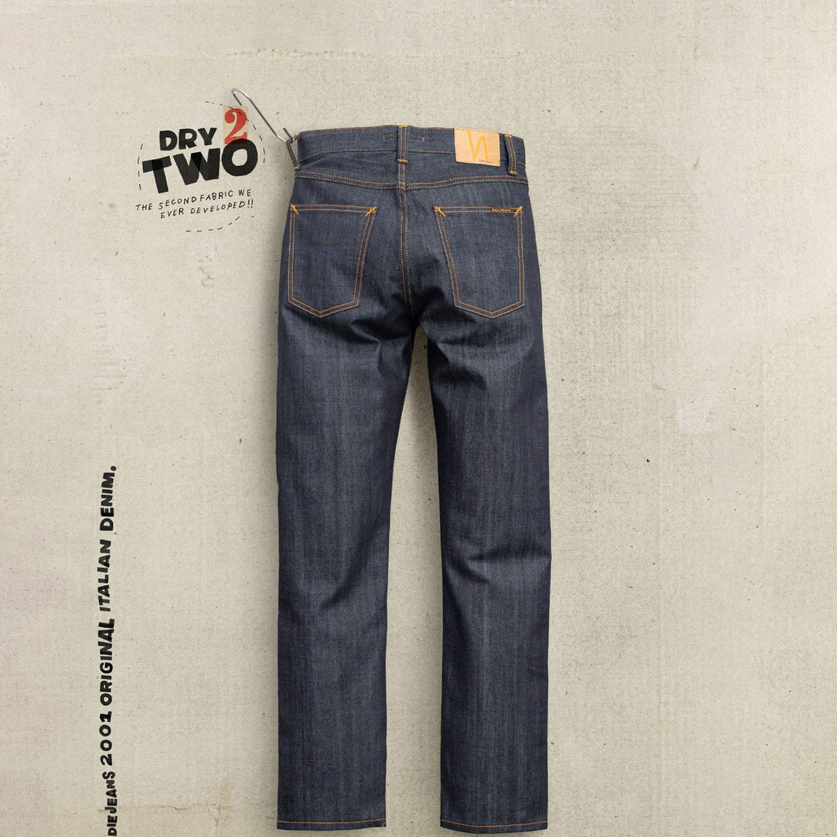 Nudie Jeans GRITTY JACKSON, Blue Dry Two