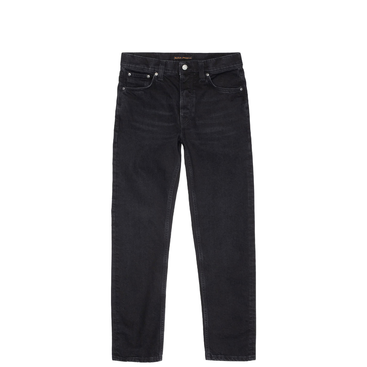 Nudie Jeans SOLID OLLIE, Black Steele