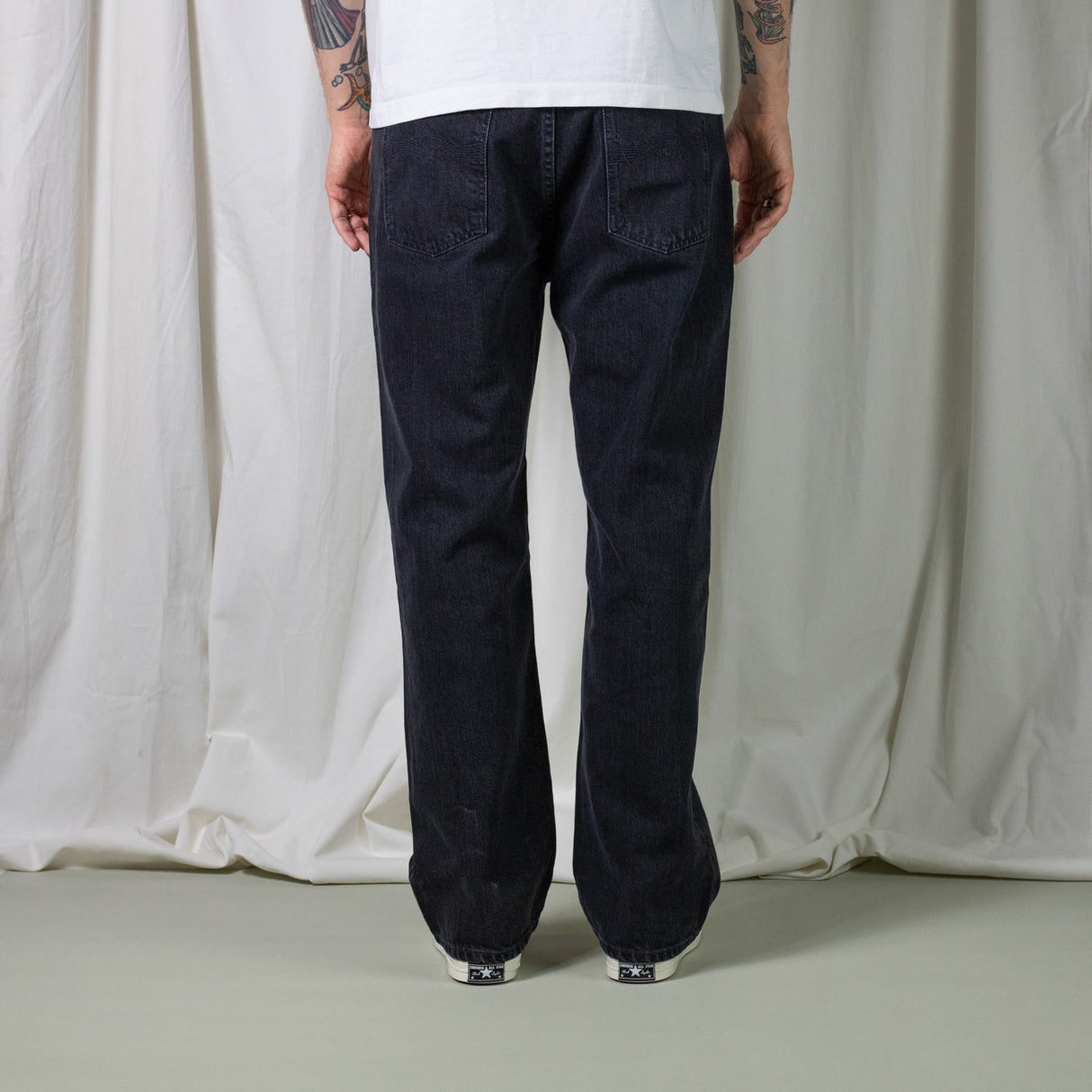 Nudie Jeans TUFF TONY, Black Vintage