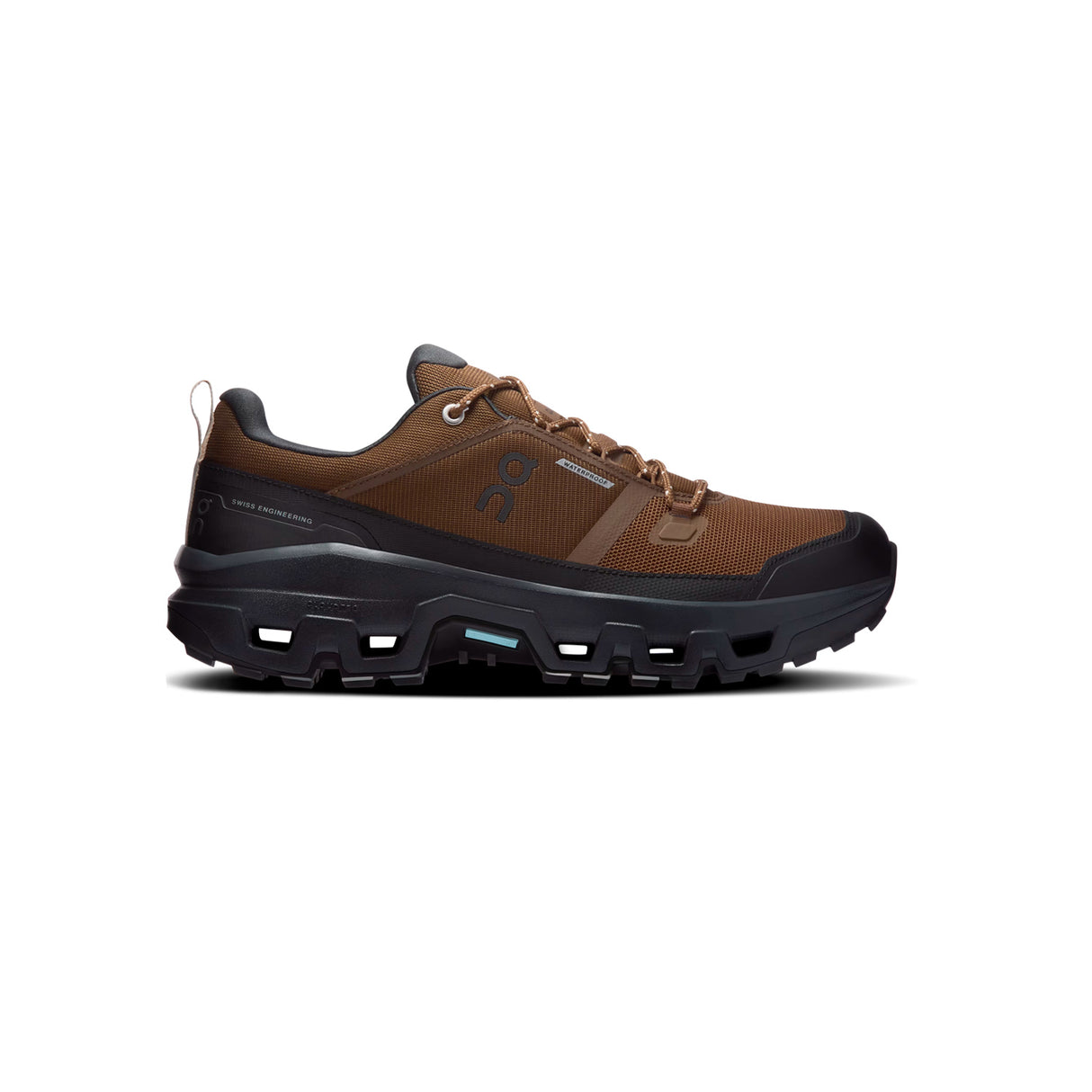 On M'S CLOUDROCK LOW WATERPROOF, Earth/Black