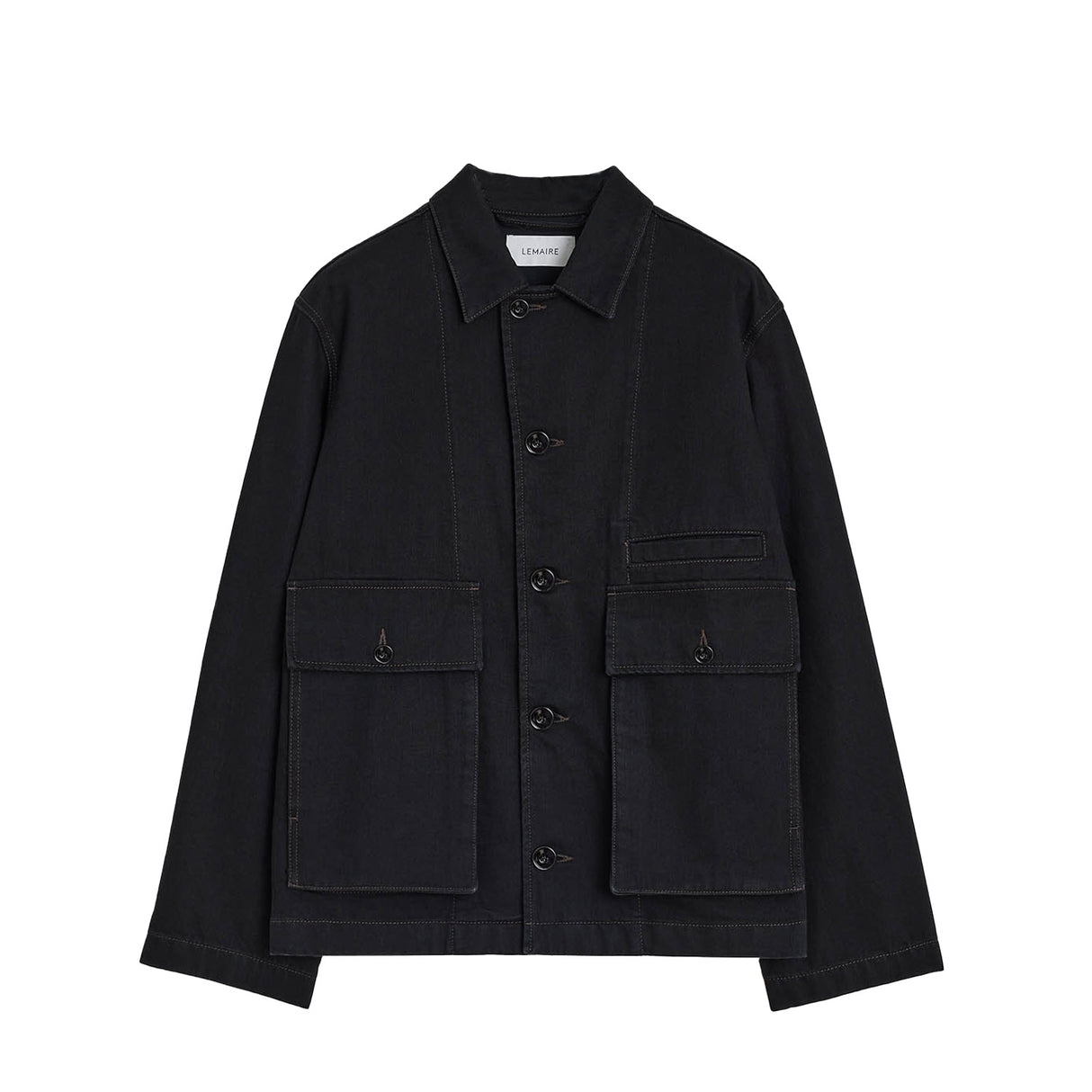 Lemaire BOXY JACKET, Black