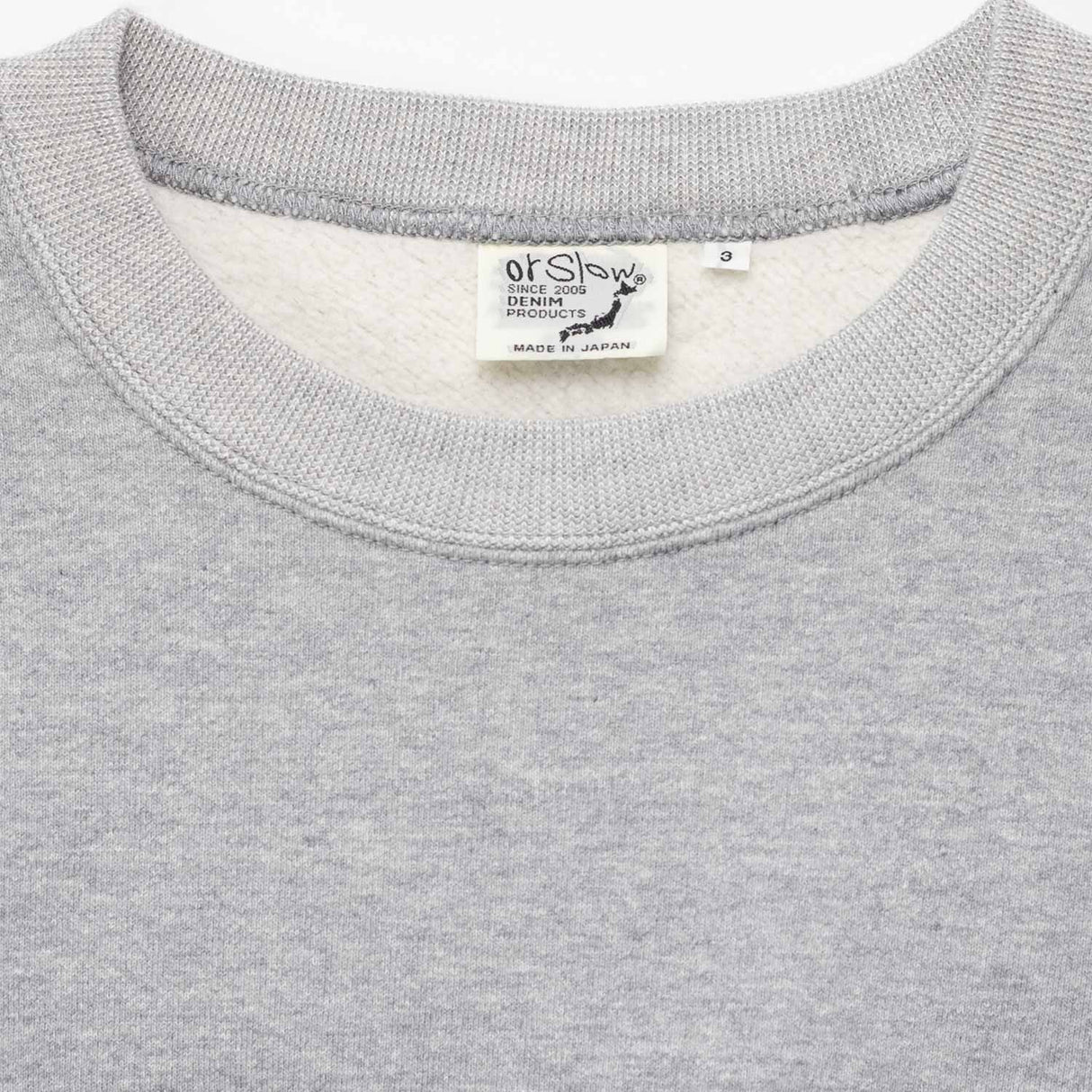 RELAX FIT DENSLEY SWEATSHIRT, Heather Grey