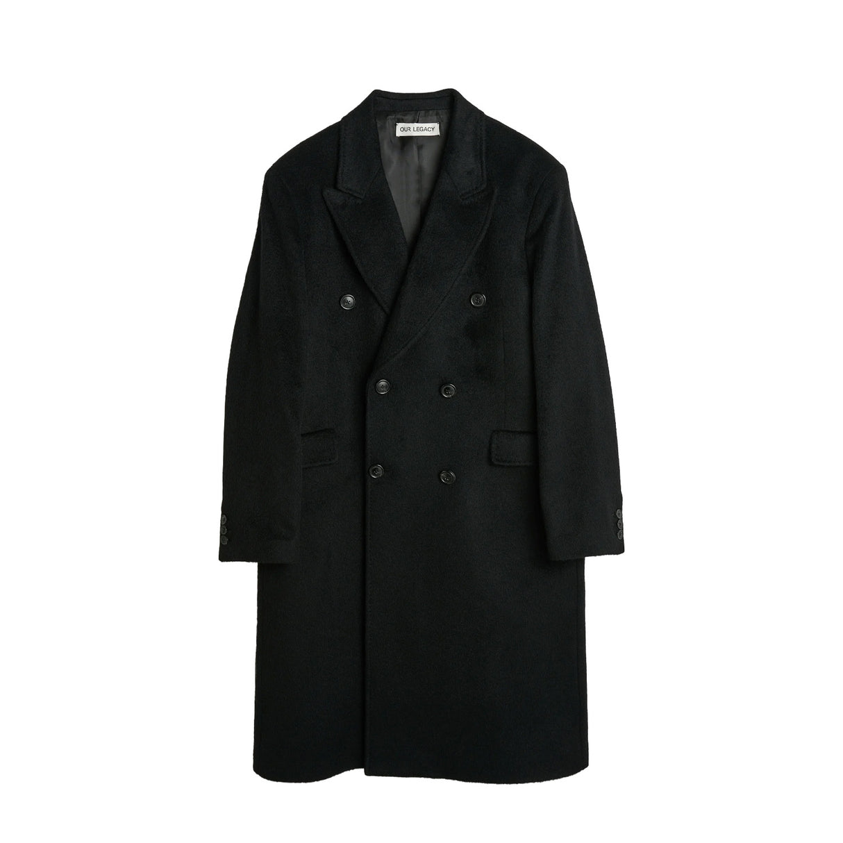 Our Legacy WHALE COAT, Black