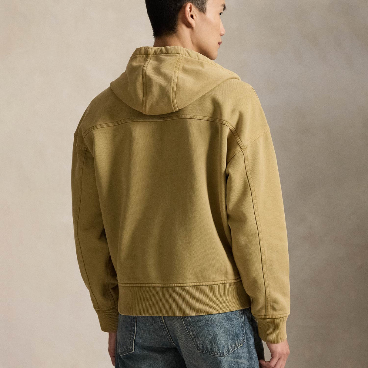 Polo Ralph Lauren FULL ZIP SWEATSHIRT, Khaki