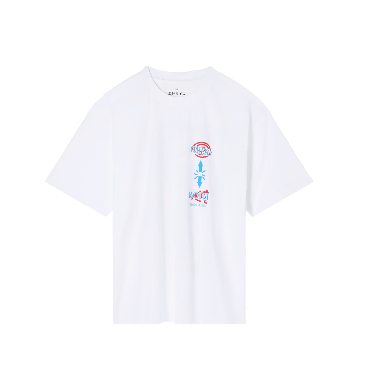 Edwin PACHINKO T-SHIRT, White Washed