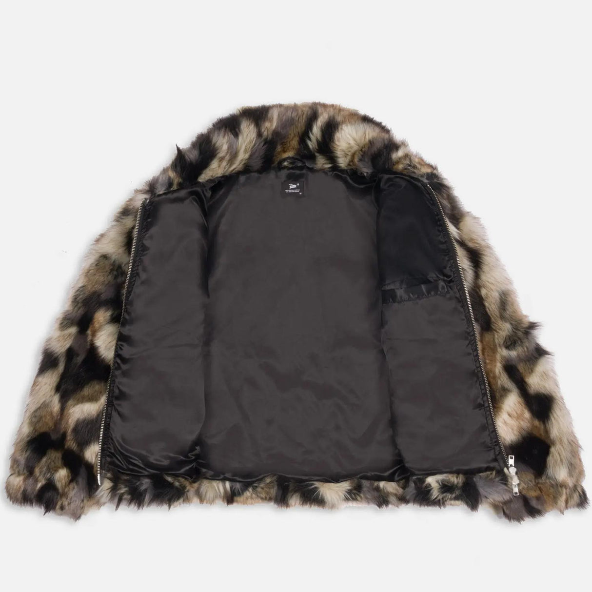 Patta FAUX FUR PATCHWORK JACKET, Multicolor
