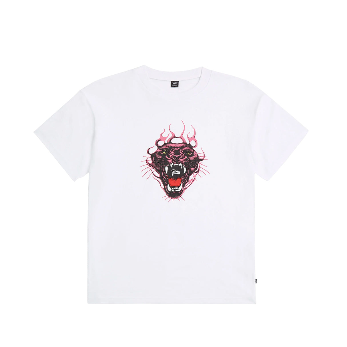 Patta FIRE PANTHER T-SHIRT, White