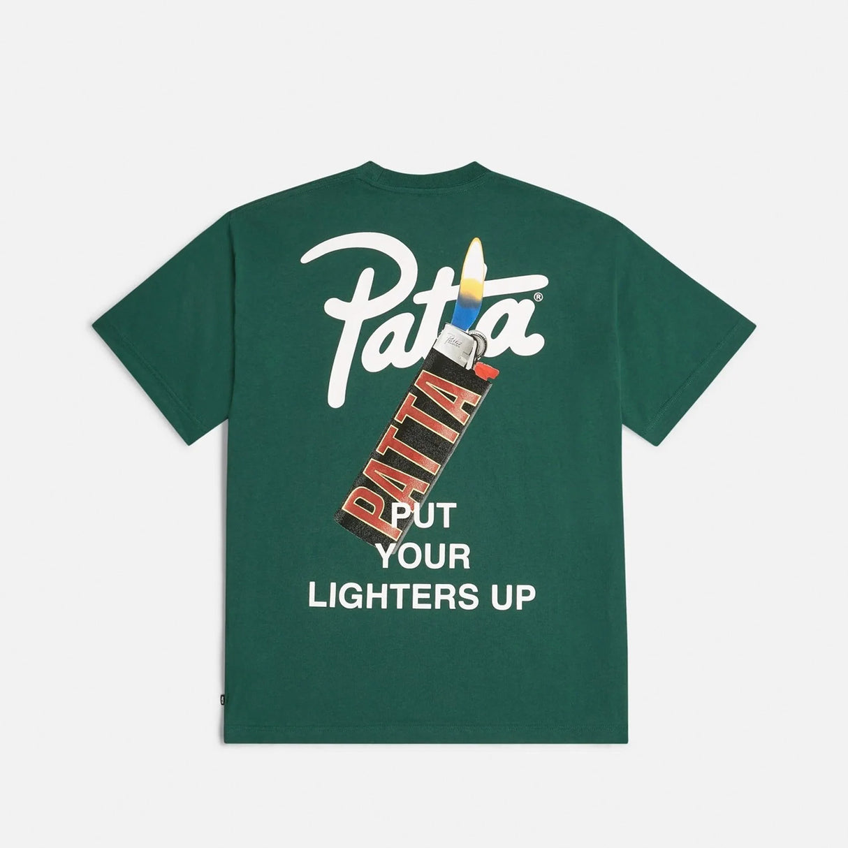 Patta LIGHTERS T-SHIRT, Bistro Green