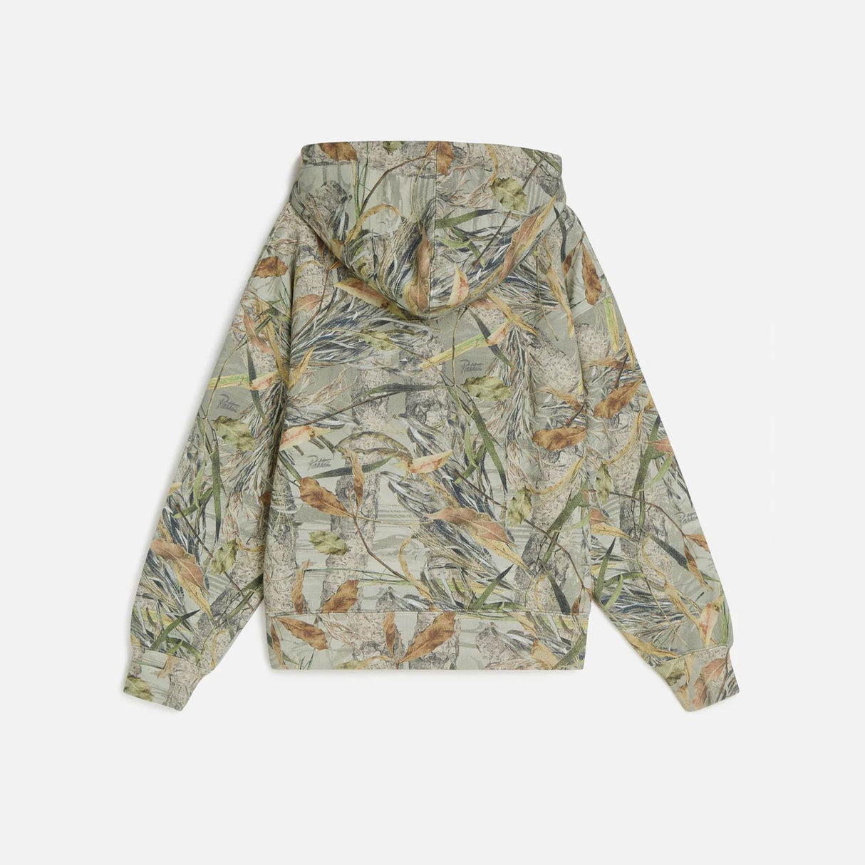 Patta NATURE PRINT BOXY HOODED SWEATER, Nature Print - Image 2