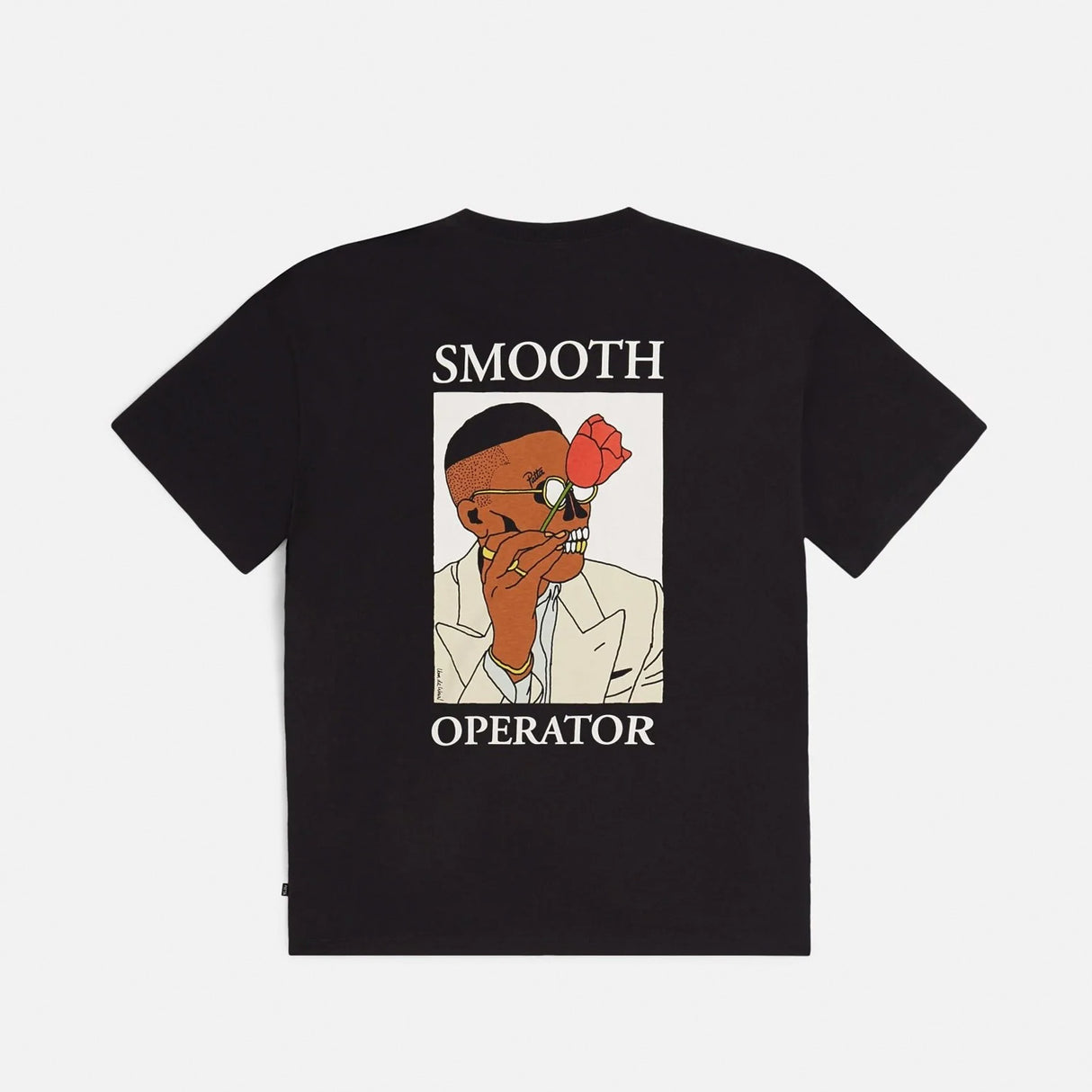 Patta SMOOTH OPERATOR T-SHIRT, Black