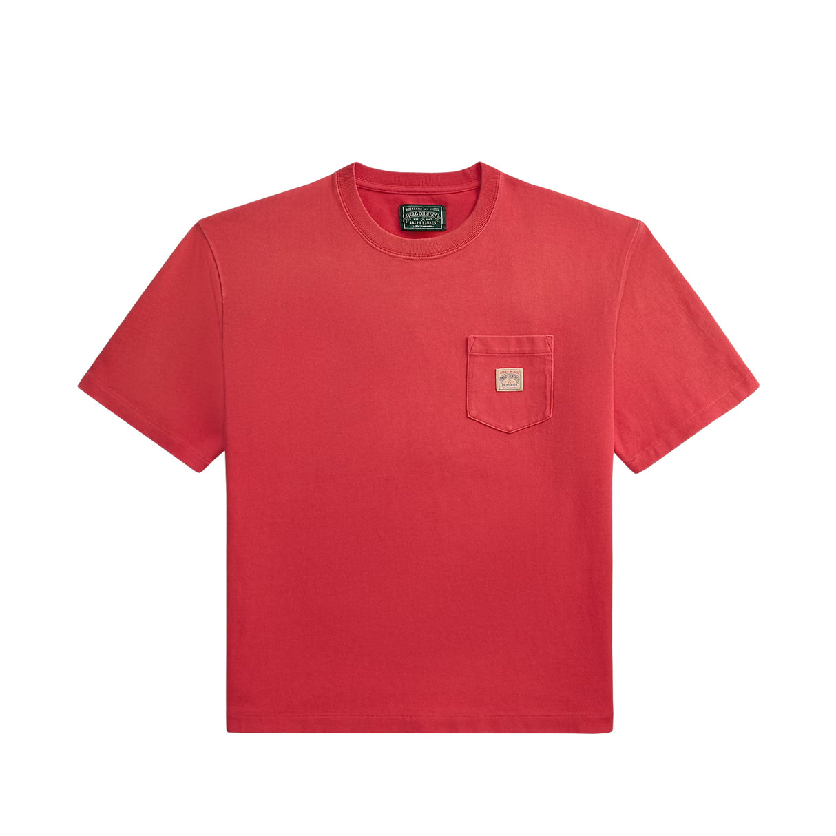 Polo Ralph Lauren RELAXED FIT HEAVYWEIGHT JERSEY T-SHIRT, Red