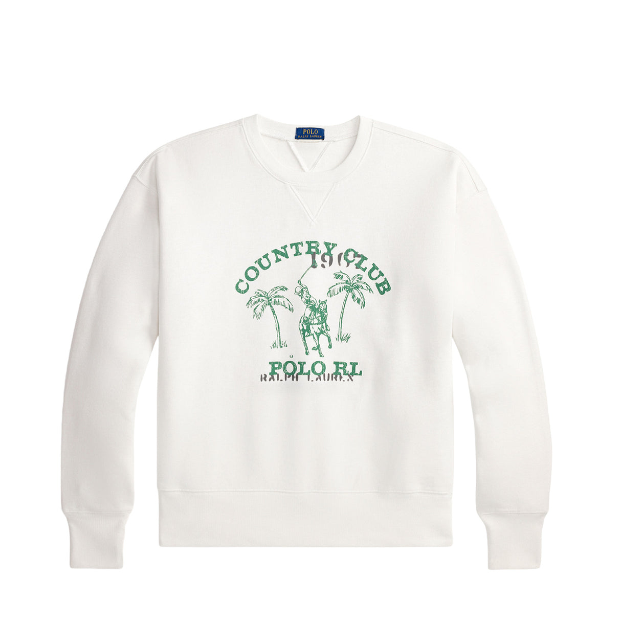 White sweatshirt on a white background