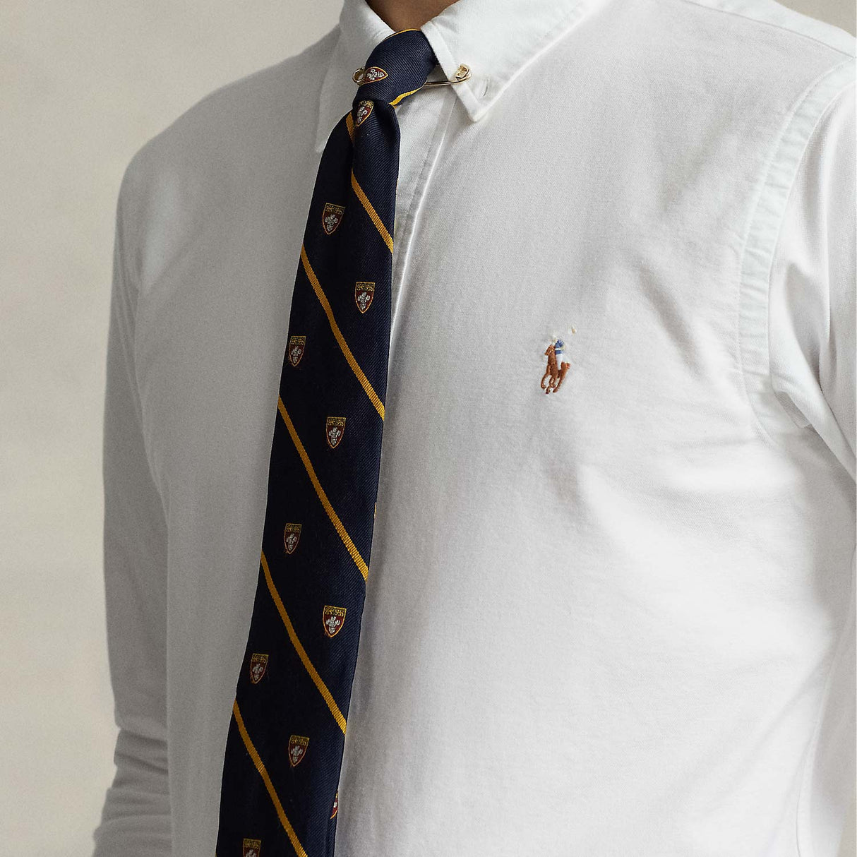 POLO Ralph Lauren CUSTOM FIT OXFORD SHIRT, White