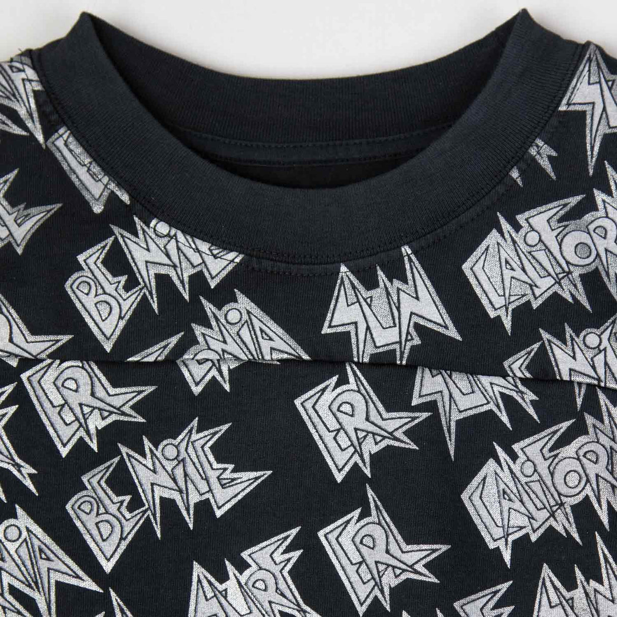 ERL PRINTED LONGSLEEVE T-SHIRT, Black