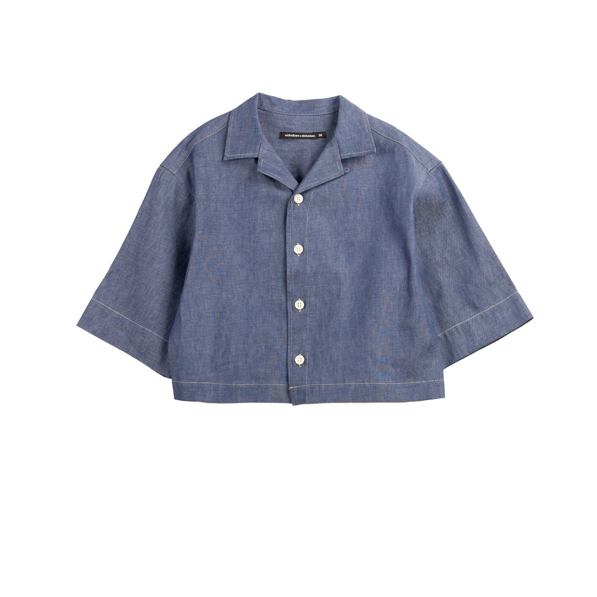 Nicholson & Nicholson ROMA DENIM SHIRT, Blue