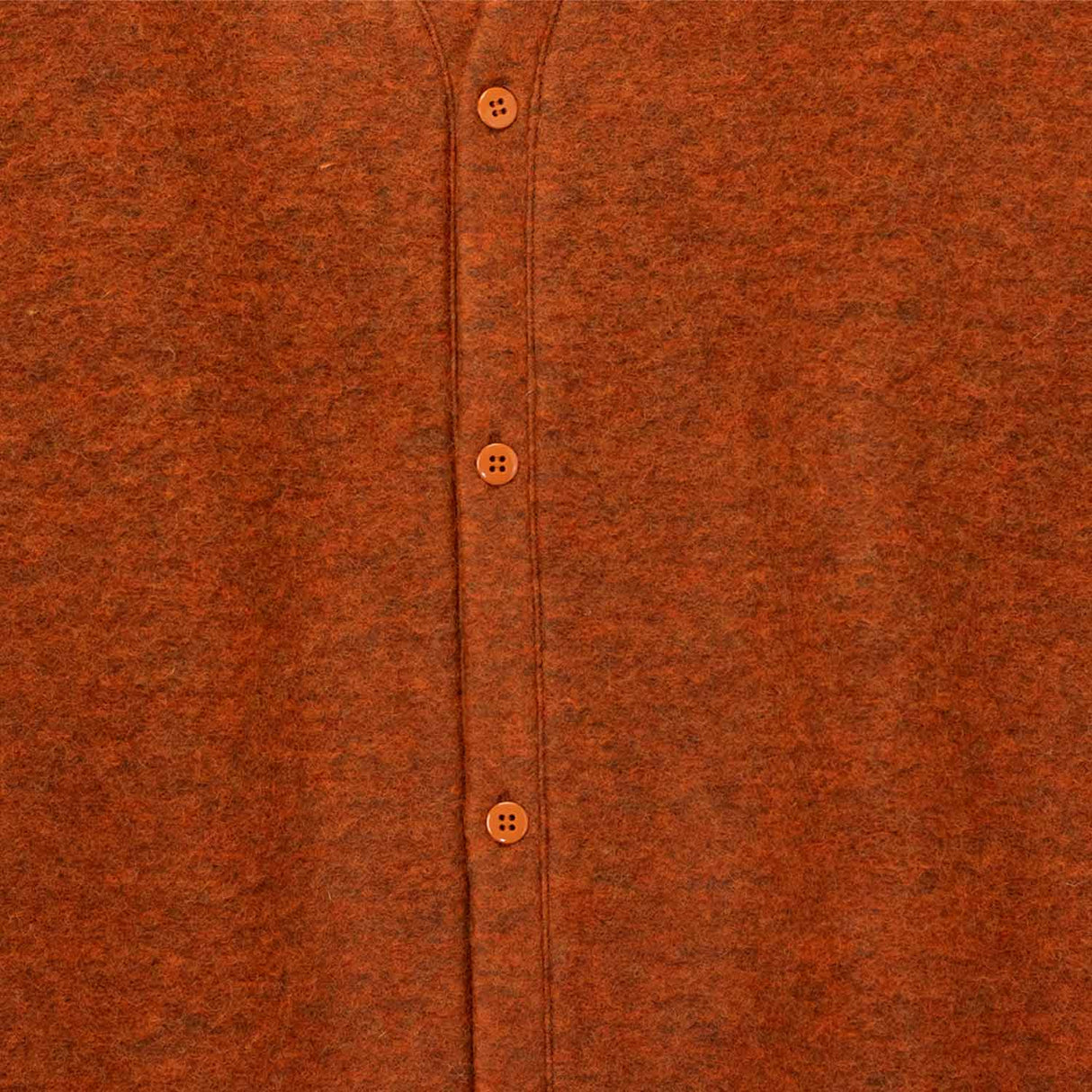 South2 West8 S.S. V NECK CARDIGAN, Orange