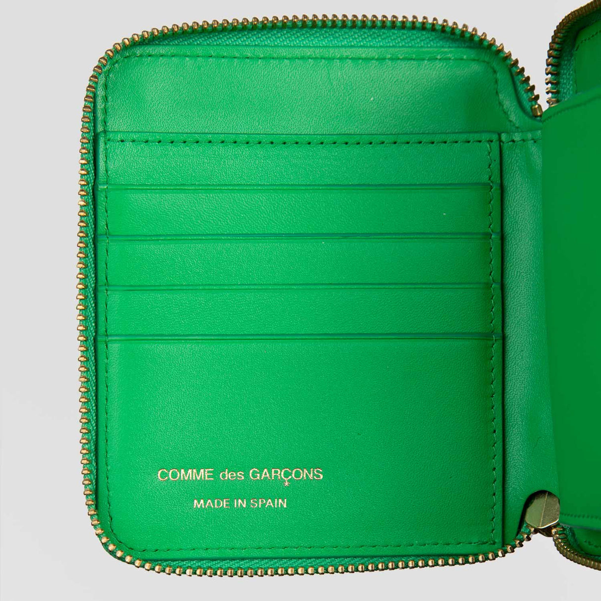 Comme des Garçons WALLET SA2100 CLASSIC LINE, Green