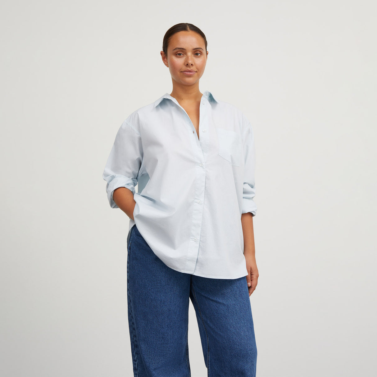 Skall Studio EDGAR SHIRT, Light Blue