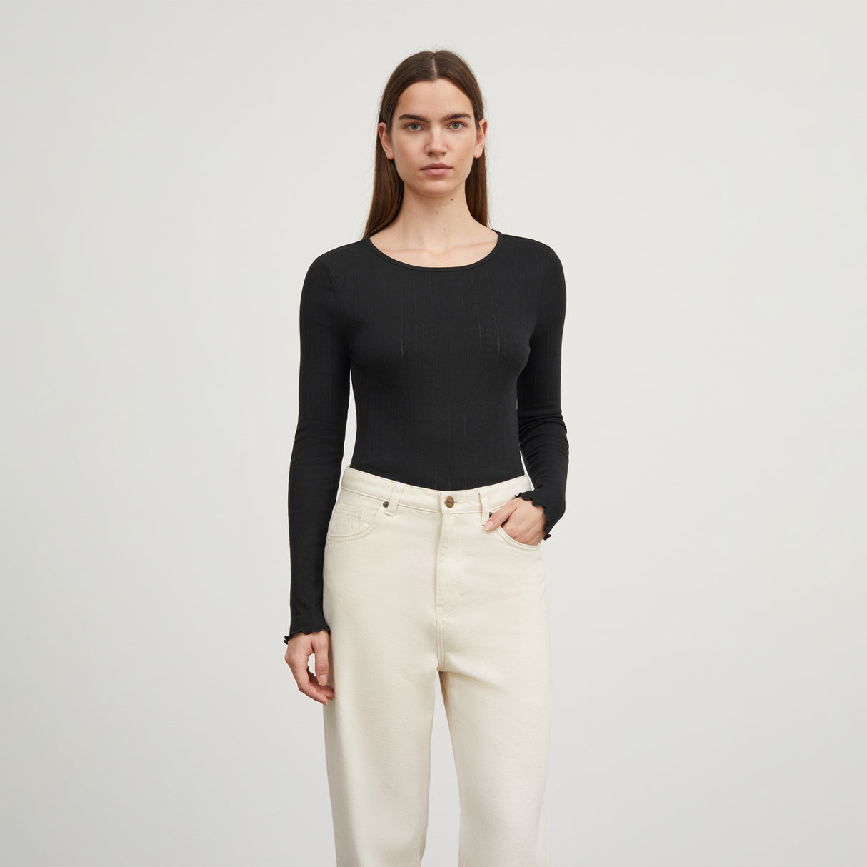 Skall Studio EDIE BLOUSE, Black