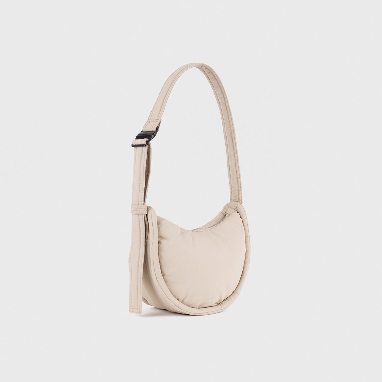 Sandqvist CURVE HALF MOON BAG MINI, Beige