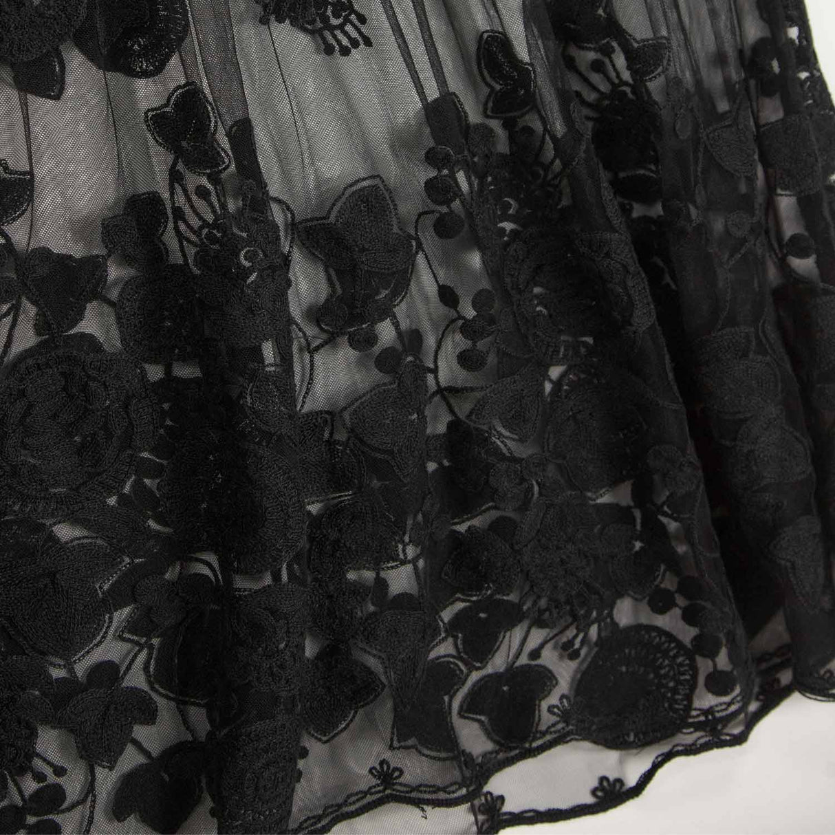 Sea NY ARIELLE V-NECK DRESS, Black