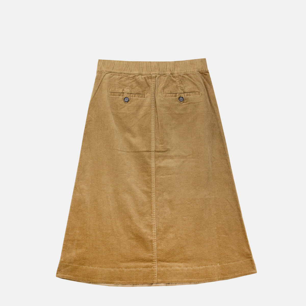 Sea NY GARRETT CORDUROY MIDI SKIRT, Khaki